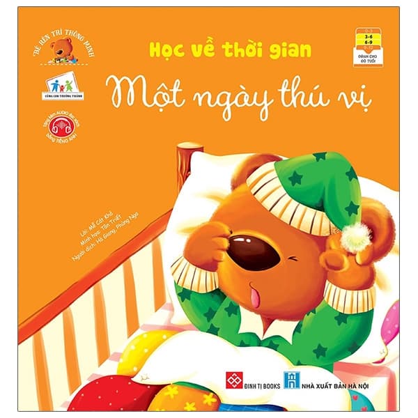 Sách Bé Rèn Trí Thông Minh - Học Về Thời Gian - Một Ngày Thú Vị - Thu Hà