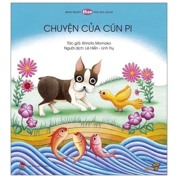 Sách Ehon - Mọt Sách Mogu - Chuyện Của Cún Pi (Từ 3 - 6 Tuổi) (Tái Bản)
