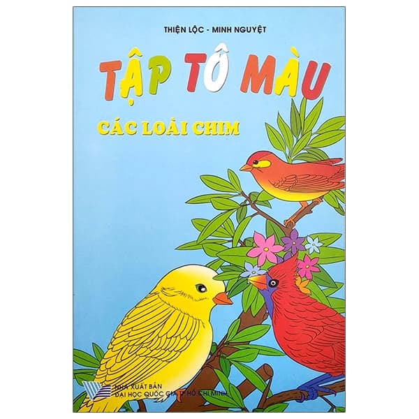 Sách Tập Tô Màu - Các Loài Chim - Thiện Lộc