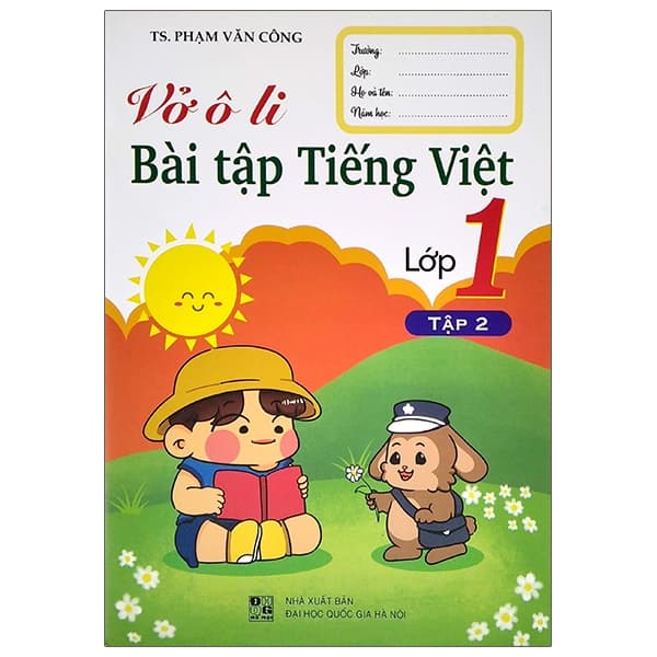 Sách Vở Ô Li Bài Tập Tiếng Việt 1 - Tập 2 - TS Phạm Văn Công