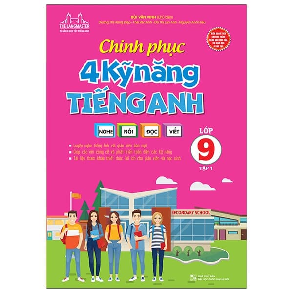 Sách Chinh Phục 4 Kỹ Năng Tiếng Anh Nghe - Nói - Đọc - Viết Lớp 9 - T� - Hà Văn Dương