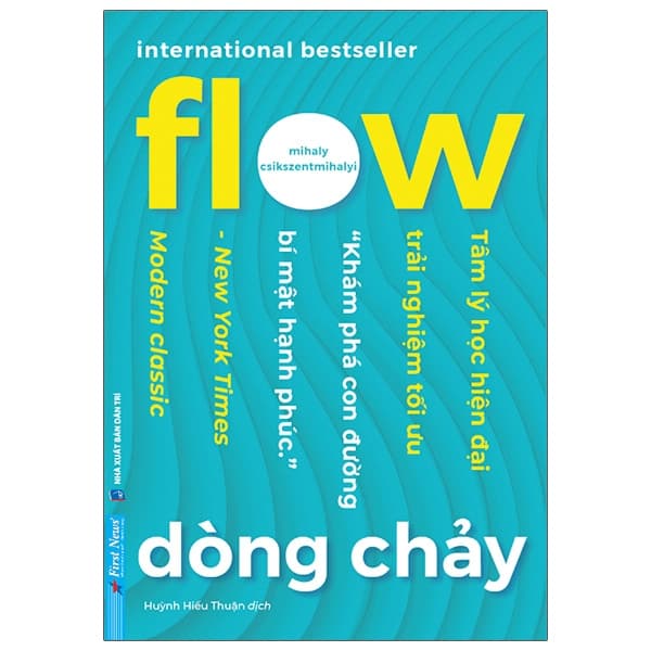 Sách Flow - Dòng Chảy - Mihaly Csikszentmihalyi