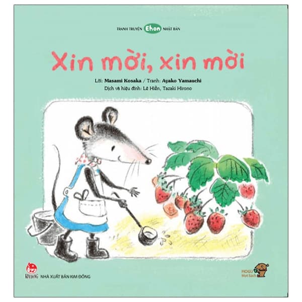 Sách Ehon - Mọt Sách Mogu - Xin Mời, Xin Mời (Từ 0 - 6 Tuổi) - Masami Kosaka