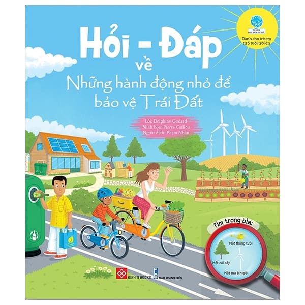 Sách Hỏi - Đáp Về Những Hành Động Nhỏ Để Bảo Vệ Trái Đất - Delphine