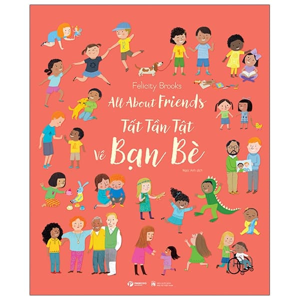 Sách All About Friends - Tất Tần Tật Về Bạn Bè