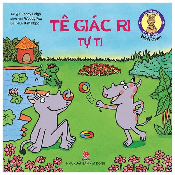 Sách Phòng Khám Bác Sĩ Đốm - Tê Giác Ri Tự Ti - Bệnh Chàm - Jenny Leigh