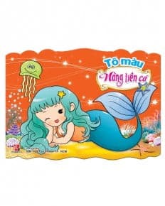 Sách Tô Màu Nàng Tiên Cá - Tập 4