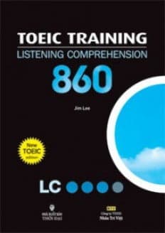 Sách TOEIC Training Listening Comprehension 860 - Jim Lee