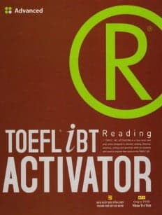 Sách TOEFL iBT Activator Reading (Tập 3) - Advanced