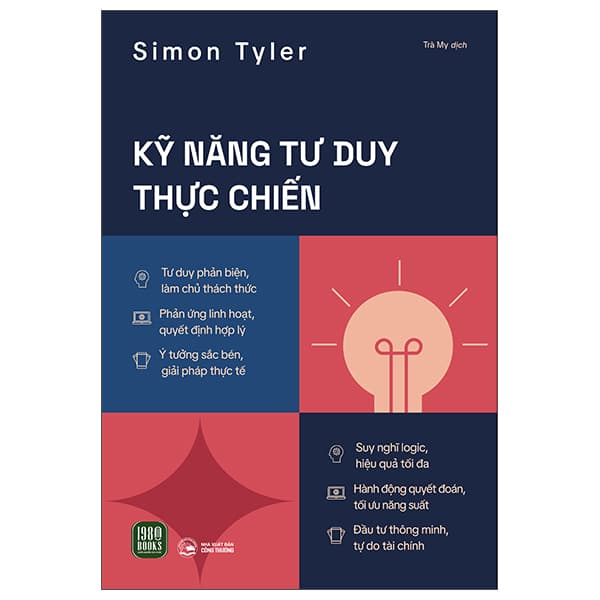 Sách Kỹ Năng Tư Duy Thực Chiến - Simon Tyler
