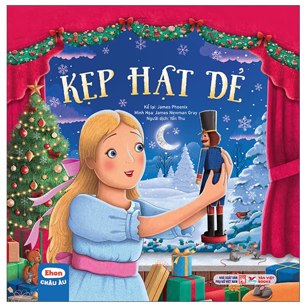 Sách Ehon Châu Âu - Kẹp Hạt Dẻ - Chà