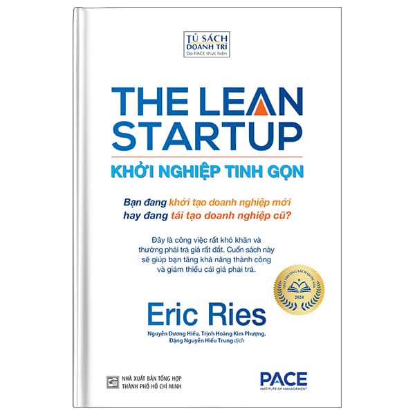 Sách Khởi Nghiệp Tinh Gọn - The Lean Startup (Tái Bản 2026) - Eric Ries
