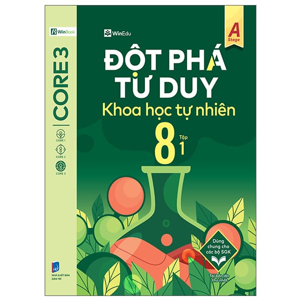 Sách Đột Phá Tư Duy Khoa Học Tự Nhiên 8 - Tập 1 (Tái Bản 2025) - Nhóm Tác Giả