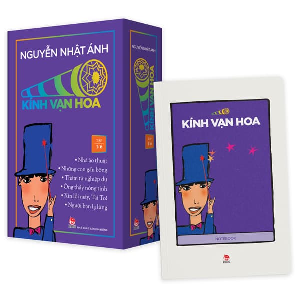 Sách Boxset Kính Vạn Hoa - Bộ Kỉ Niệm 30 Năm: Tập 1 - 6 (Hộp 6 Tập) - - Nguyễn Nhật Ánh