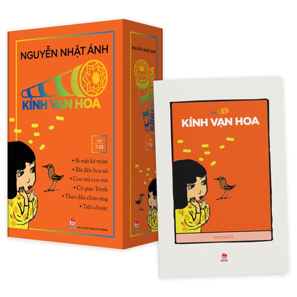 Sách Boxset Kính Vạn Hoa - Bộ Kỉ Niệm 30 Năm: Tập 7 - 12 (Hộp 6 Tập) - - Nguyễn Nhật Ánh