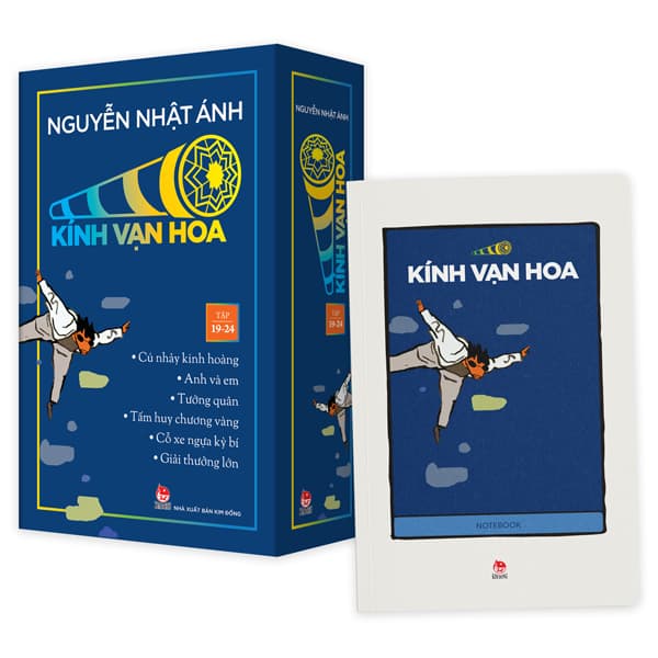Sách Boxset Kính Vạn Hoa - Bộ Kỉ Niệm 30 Năm: Tập 19 - 24 (Hộp 6 Tập) - Nguyễn Nhật Ánh