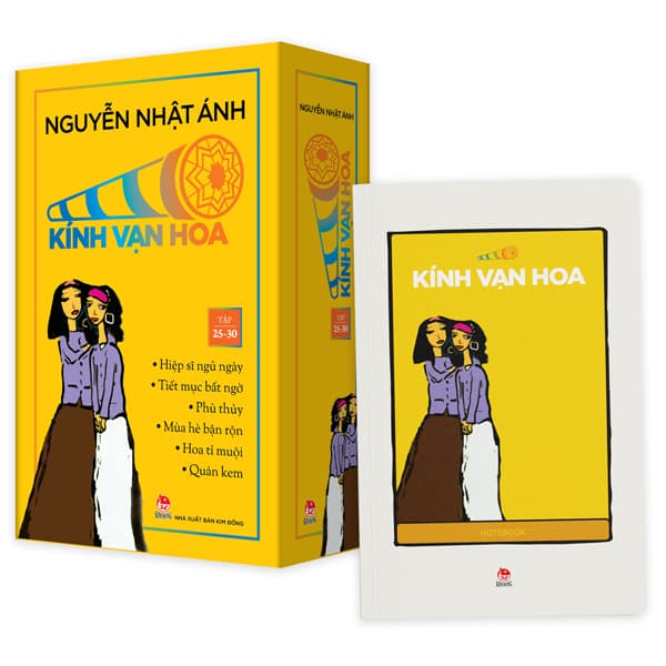 Sách Boxset Kính Vạn Hoa - Bộ Kỉ Niệm 30 Năm: Tập 25 - 30 (Hộp 6 Tập) - Nguyễn Nhật Ánh