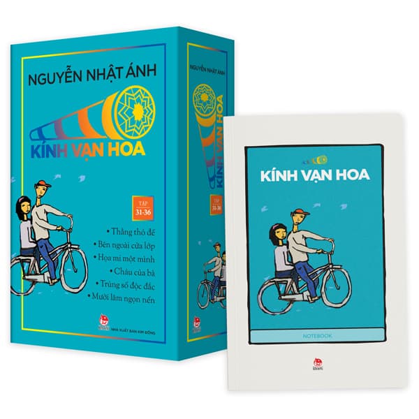 Sách Boxset Kính Vạn Hoa - Bộ Kỉ Niệm 30 Năm: Tập 31 - 36 (Hộp 6 Tập) - Nguyễn Nhật Ánh