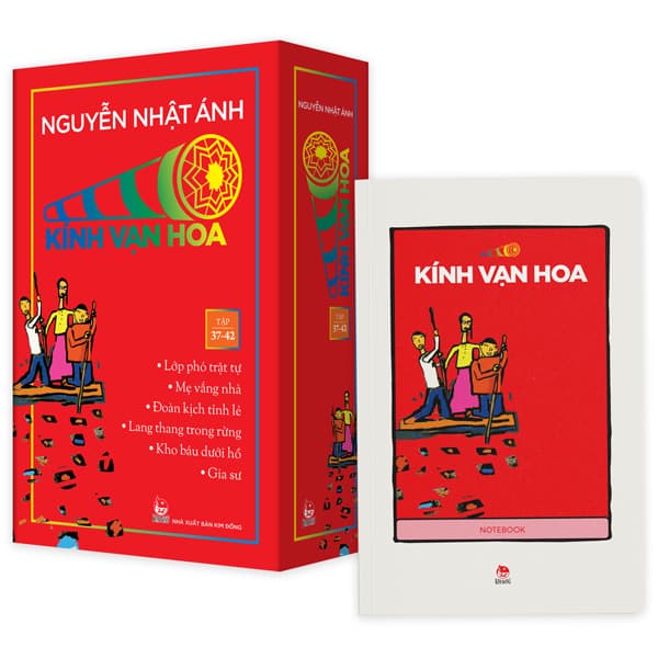 Sách Boxset Kính Vạn Hoa - Bộ Kỉ Niệm 30 Năm: Tập 37 - 42 (Hộp 6 Tập) - Nguyễn Nhật Ánh