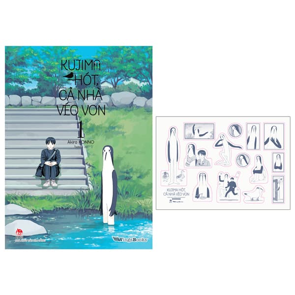 Truyện Tranh Kujima Hót, Cả Nhà Véo Von - Tập 1 - Tặng Kèm Sticker - Akira Konno