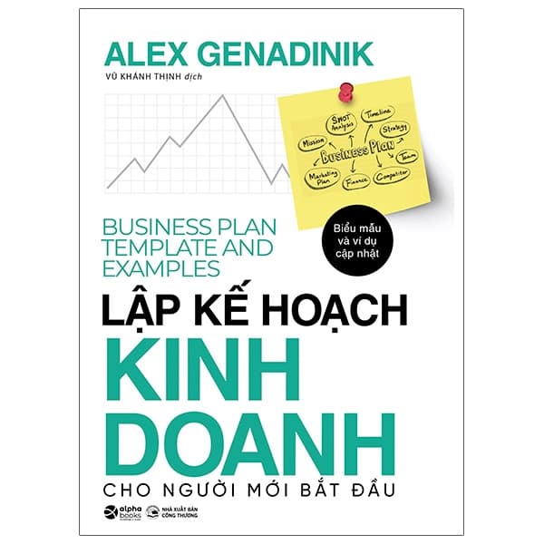Sách Lập Kế Hoạch Kinh Doanh Cho Người Mới Bắt Đầu - Alex Genadinik