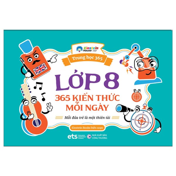 Sách Lớp 8 - 365 Kiến Thức Mỗi Ngày - Einstein Books