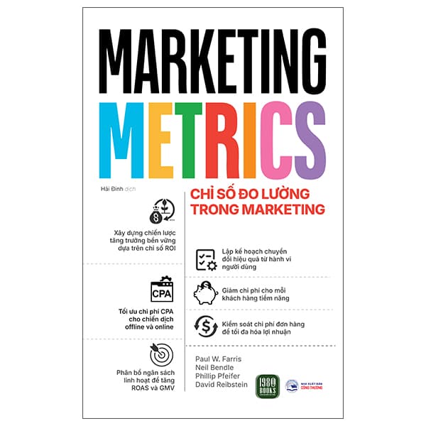 Sách Marketing Metrics - Chỉ Số Đo Lường Trong Marketing