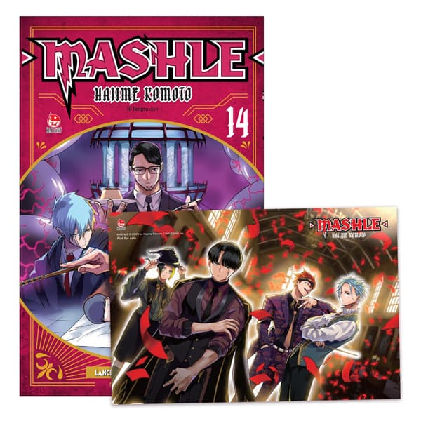 Truyện Tranh MASHLE - Tập 14 - Lance Crown Và Dot Barrett - Tặng Kèm Postcard - Làn