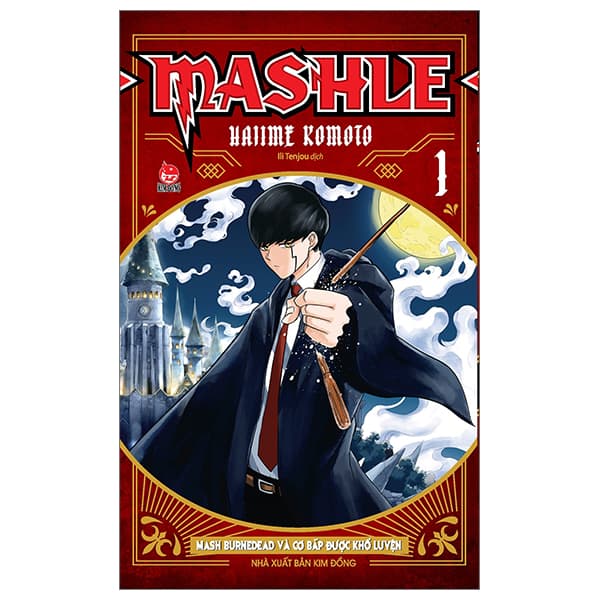 Truyện Tranh MASHLE - Tập 1 - Mash Burnedead Và Cơ Bắp Được Khổ Luyện - Hajime Komoto