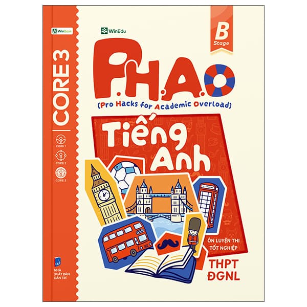 Sách P.H.A.O - Pro Hacks For Academic Overload - Tiếng Anh - Ôn Luyện Thi Tốt N - WinEdu