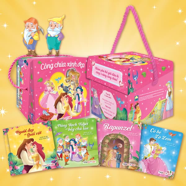 Sách Boxset Công Chúa Xinh Đẹp (Hộp 4 Cuốn)