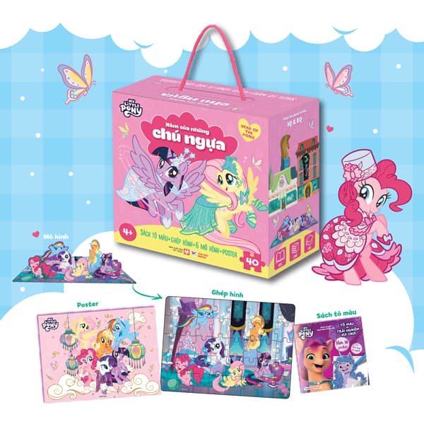 Sách Boxset My Little Pony - Năm Của Những Chú Ngựa
