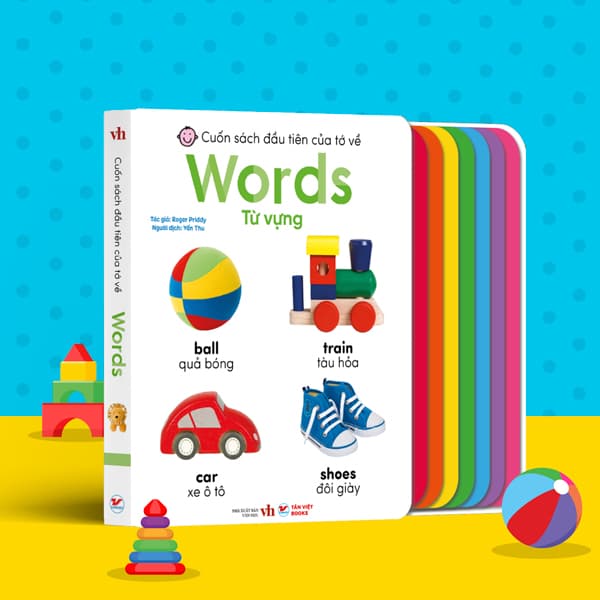 Sách Cuốn Sách Đầu Tiên Của Tớ Về - Words - Từ Vựng (Song Ngữ Anh-V - Roger Priddy