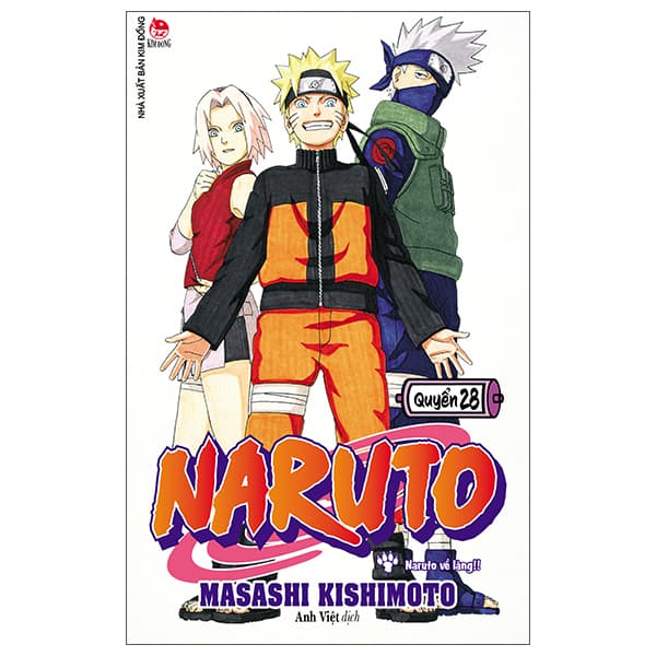 Truyện Tranh Naruto - Tập 28 - Naruto Về Làng!! (Tái Bản 2025) - Masashi Kishimoto