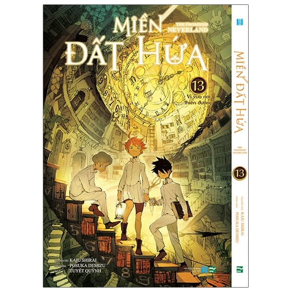 Truyện Tranh Miền Đất Hứa - The Promised Neverland - Tập 13 (Tái Bản 2025 - Kaiu Shirai