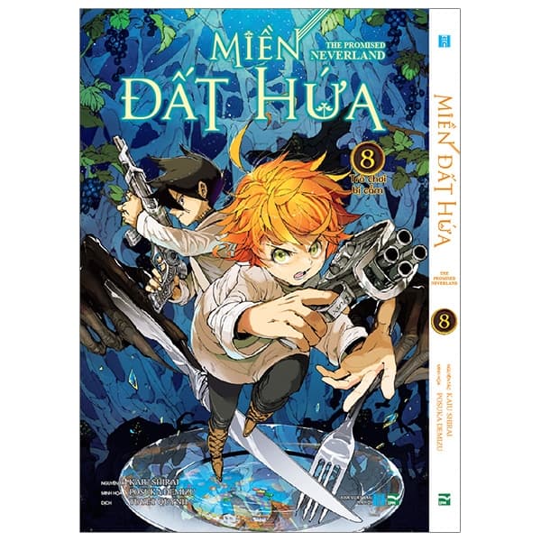 Truyện Tranh Miền Đất Hứa - The Promised Neverland - Tập 8 (Tái Bản 2025) - Kaiu Shirai