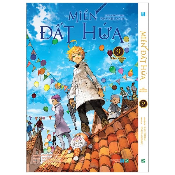 Truyện Tranh Miền Đất Hứa - The Promised Neverland - Tập 9 - Phiên Bản B� - Kaiu Shirai