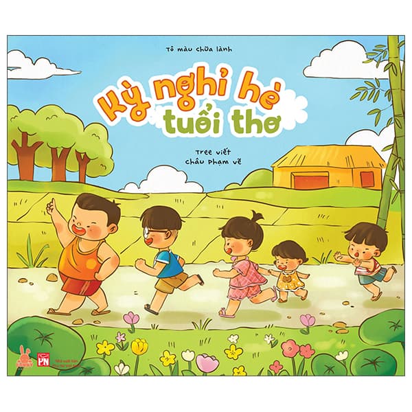 Sách Tô Màu Chữa Lành - Kỳ Nghỉ Hè Tuổi Thơ - Tree