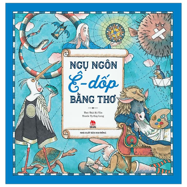 Sách Ngụ Ngôn Ê-Dốp Bằng Thơ (Tái Bản 2024) - Thái Bá Tân