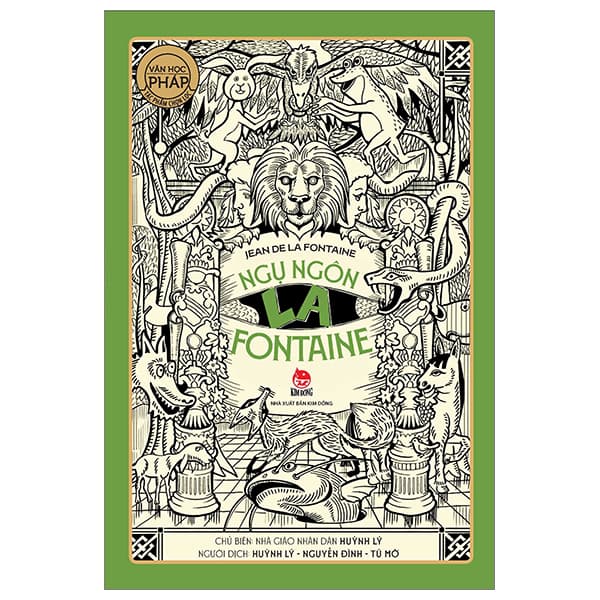 Sách Tác Phẩm Chọn Lọc - Văn Học Pháp - Ngụ Ngôn La Fontaine - Jean De La Fontaine