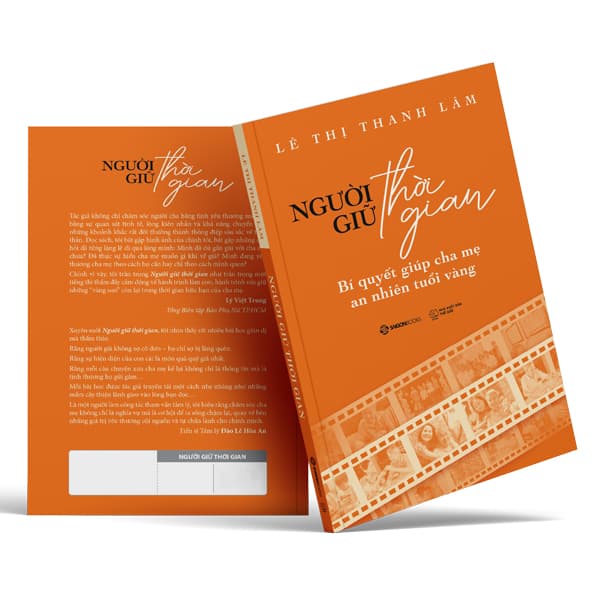 Sách Người Giữ Thời Gian - Bí Quyết Giúp Cha Mẹ An Nhiên Tuổi Vàng - Lê Thị Thanh Lâm