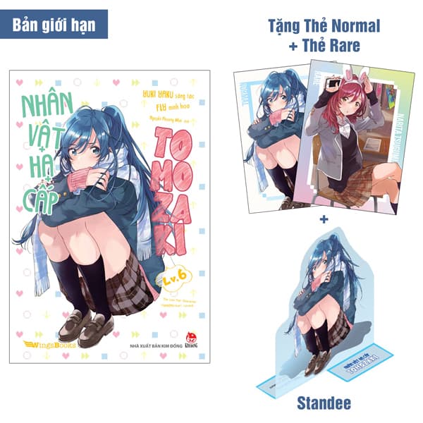 Sách Nhân Vật Hạ Cấp Tomozaki - Tập 6 - Bản Giới Hạn - Tặng Kèm Th� - Yuki Yaku