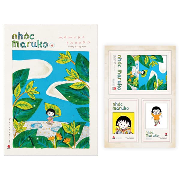 Truyện Tranh Nhóc Maruko - Tập 6 - Tặng Kèm Set Card Polaroid - Momoko Sakura