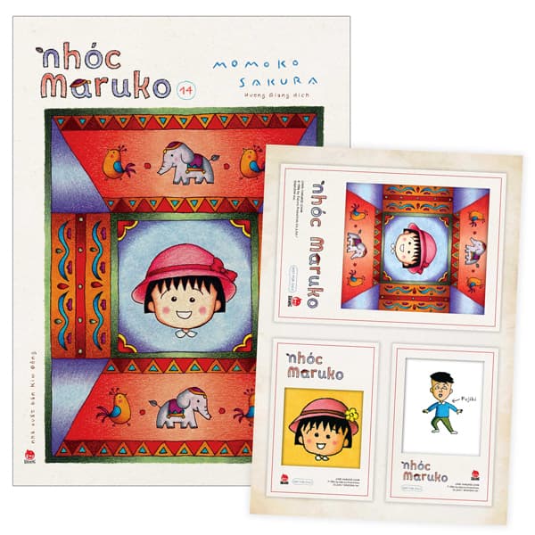 Truyện Tranh Nhóc Maruko - Tập 14 - Tặng Kèm Set Postcard Polaroid - Momoko Sakura