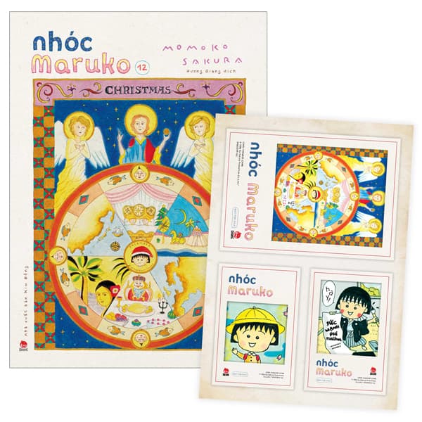 Truyện Tranh Nhóc Maruko - Tập 12 - Tặng Kèm Set Postcard Polaroid - Momoko Sakura