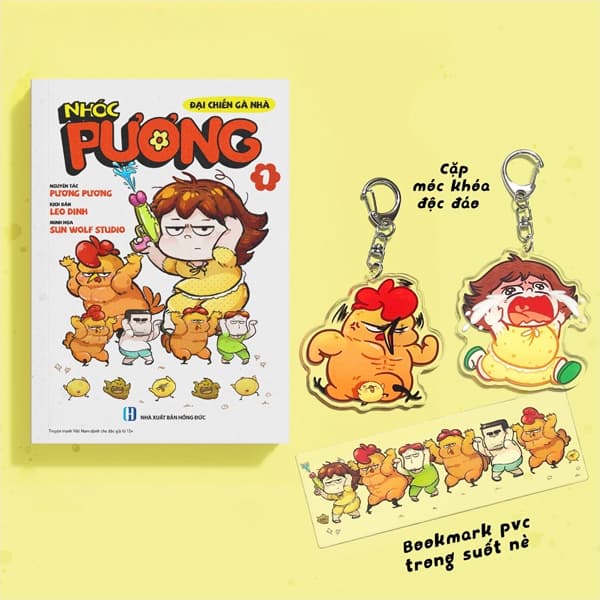 Truyện Tranh Nhóc Pương - Tập 1 - Đại Chiến Gà Nhà - Bản Đặc Biệt - Pương Pương