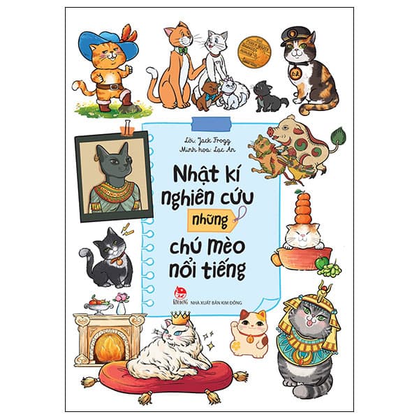 Sách Nhật Kí Nghiên Cứu Những Chú Mèo Nổi Tiếng - Kim Ân