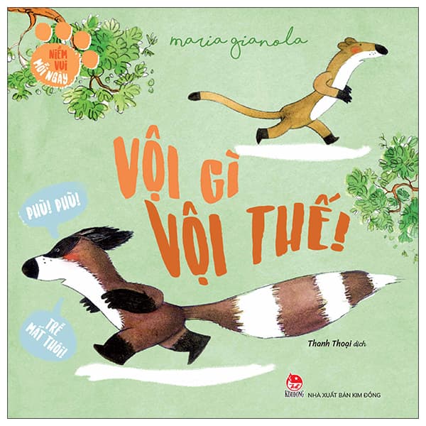 Sách Niềm Vui Mỗi Ngày - Vội Gì Vội Thế! Phù! Phù Trễ Mất Thôi! - Maria Gianola