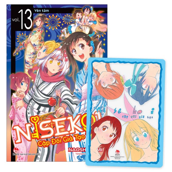 Truyện Tranh Nisekoi - Cặp Đôi Giả Tạo - Tập 13 - Yên Tâm - Tặng Kèm C - Naoshi Komi