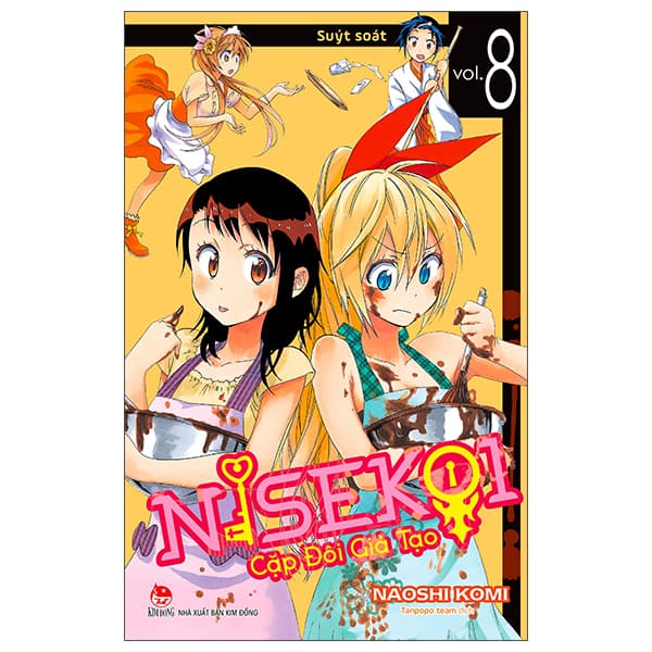 Truyện Tranh Nisekoi - Cặp Đôi Giả Tạo - Tập 8 - Suýt Soát - Naoshi Komi